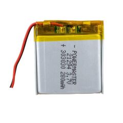 PowerMaster 303030 3.7 Volt 280 Mah Lityum Polimer Pil