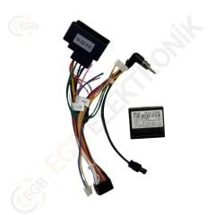 VW PASSAT 2011-2015 CR493B ÇERÇEVE SİYAH 9'' (RS-033)