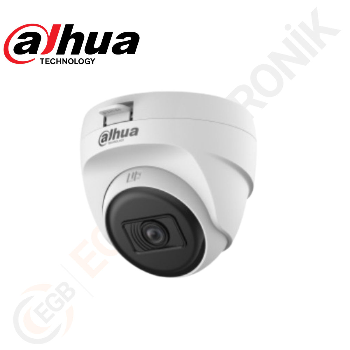 Dahua DH-HAC-T1A51-U-IL-0280B-S2 5MP 2.8mm Akıllı Çift Işıklı Hdcvı 30 mt Gece Görüşlü IR Dome Kamera