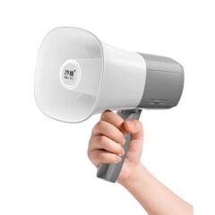 No-Tel 918L Bluetooth-Usb-Siren-Ses Kayıt Özelikli Dahili Bataryalı 25 Watt Mini El Tipi Megafon
