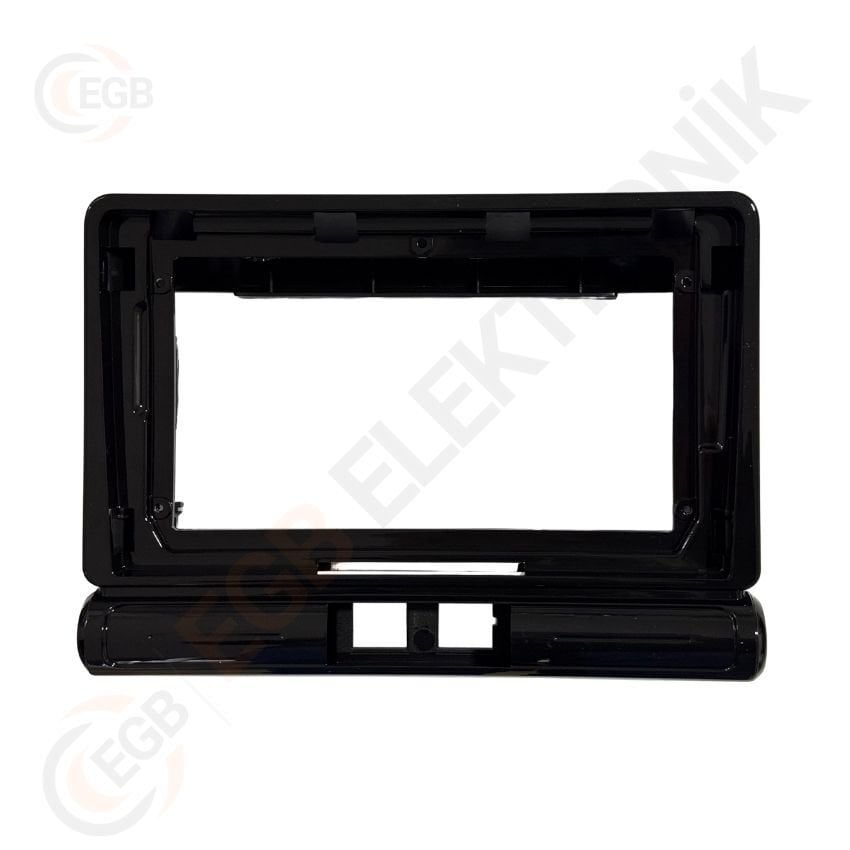 CITROEN C3 2021-2023 CR502B ÇERÇEVE SİYAH 9'' (RS-042)