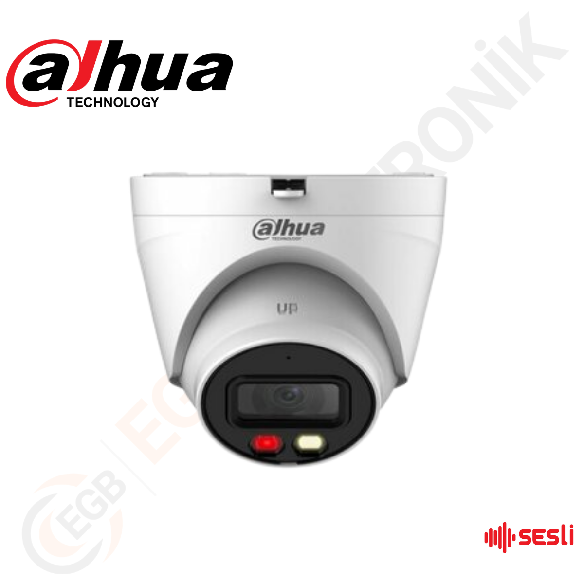 Dahua IPC-HDW1439V-A-IL-0360B-S6 4MP 3.6 mm 30m IR Sesli Bullet PoE IP Kamera