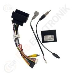 CITROEN JUMPY PEUGEOUT EXPERT 2016-2021 CR027B ÇERÇEVE SİYAH 9'' (RS-045)