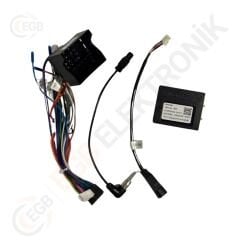 VW UNİVERSAL - CR338B ÇERÇEVE SİYAH 9'' (RS-048)