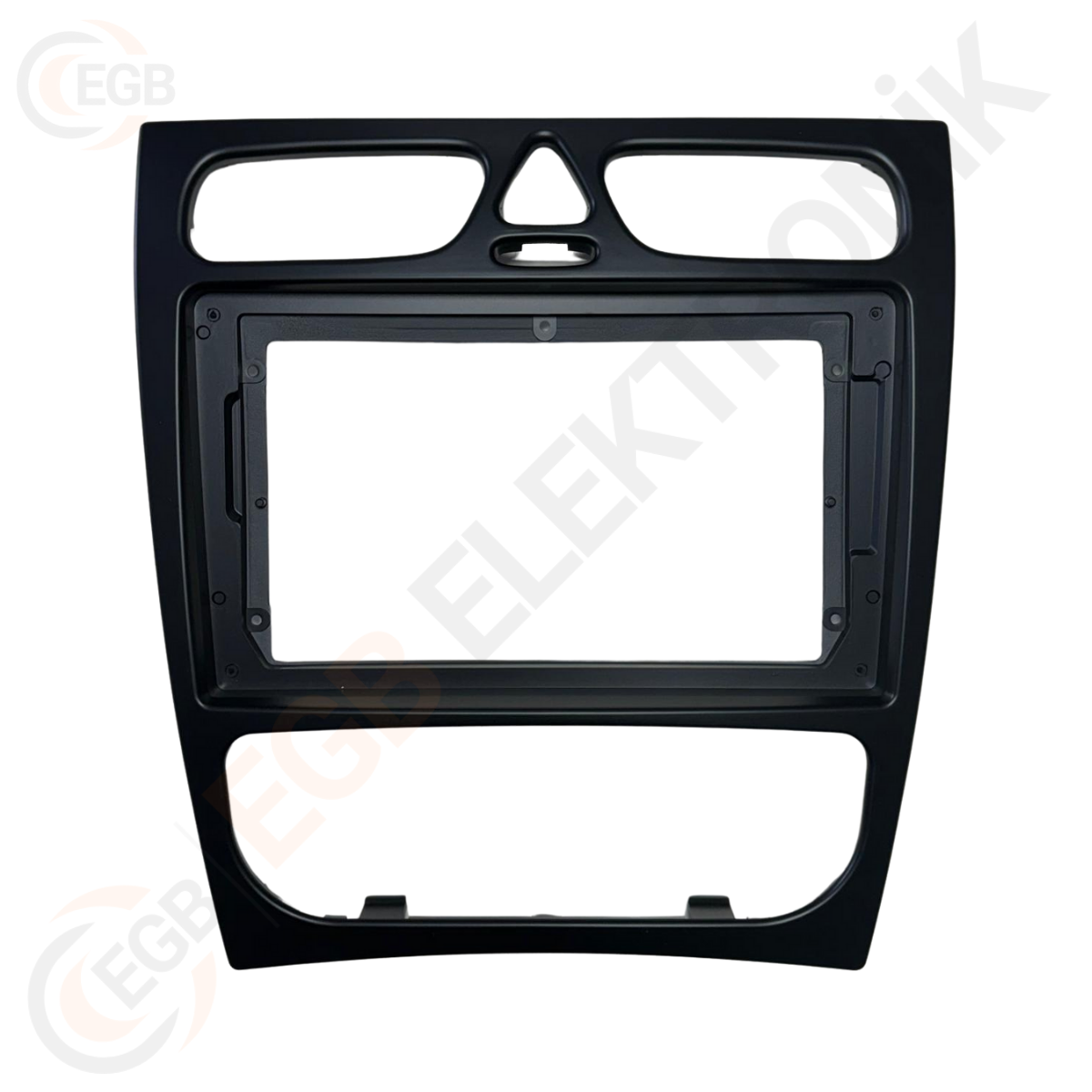 OTO TABLET ÇERÇEVE TAC-124 BENZ C CLASS (W203)/2002-2006 BENZ CLK-CLASS (W209) 2002-2004 9'' SİYAH