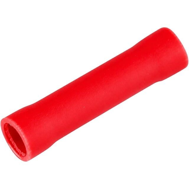 PowerMaster PM-39065 0,5-1,5mm2 Kesit 25x6x4mm Soket Kırmızı İzoleli Kablo Pabucu (100'lü Paket)