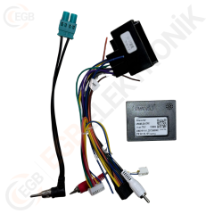 OTO TABLET ÇERÇEVE VW TOUAREG 2003-2010 9'' SİYAH TAC-201