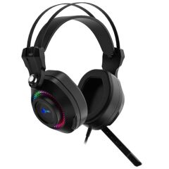 Lenovo Lecoo HT405 Kulak Üstü RGB Led Aydınlatma Kablolu Gaming Oyuncu Kulaklık