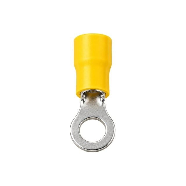 PowerMaster PM-39078 4-6mm2 Kesit 34x15x8mm Soket Sarı İzoleli Kablo Pabucu (100'lü Paket)
