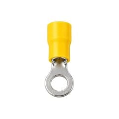 PowerMaster PM-39078 4-6mm2 Kesit 34x15x8mm Soket Sarı İzoleli Kablo Pabucu (100'lü Paket)
