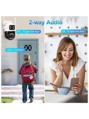 AVENIR AV-S304 4MP 2 Kameralı PTZ Wifi Kamera