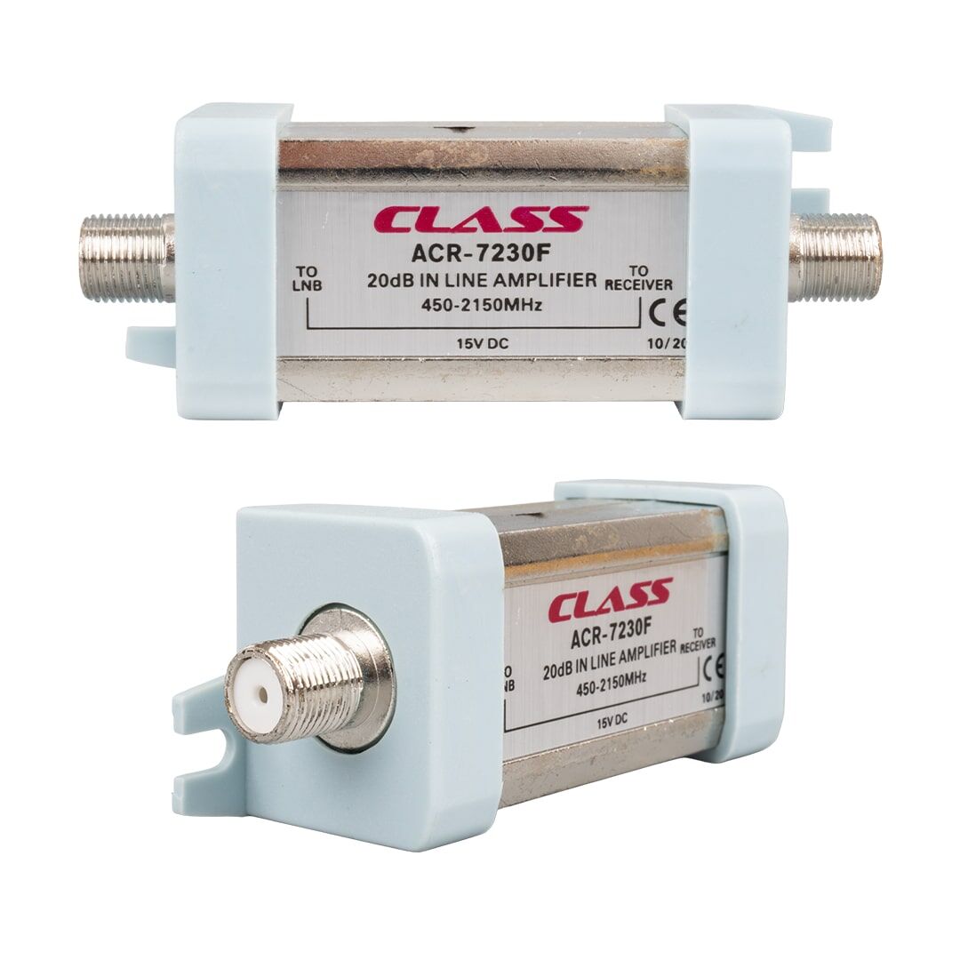 CLASS ACR-7230F 20DB 450-2150 MHZ LNB HAT KUVVETLENDİRİCİ IN-LINE AMPLIFER (D-18)