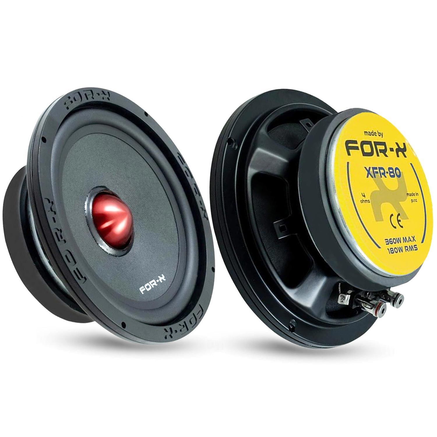 FOR-X XFR-80 Oto Hoparlör Midbass 20cm 360 Watt 2 Adet