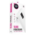 SİYAH GÖSTERGELİ EKSTRA KABLOLU 4 ÇIKIŞLI 10000 MAH POWERBANK