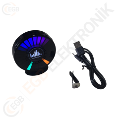 HIGHTEK rgb Sese Duyarlı Dik Ekolayzer L030