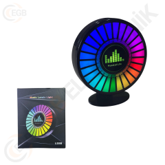 HIGHTEK rgb Sese Duyarlı Dik Ekolayzer L030