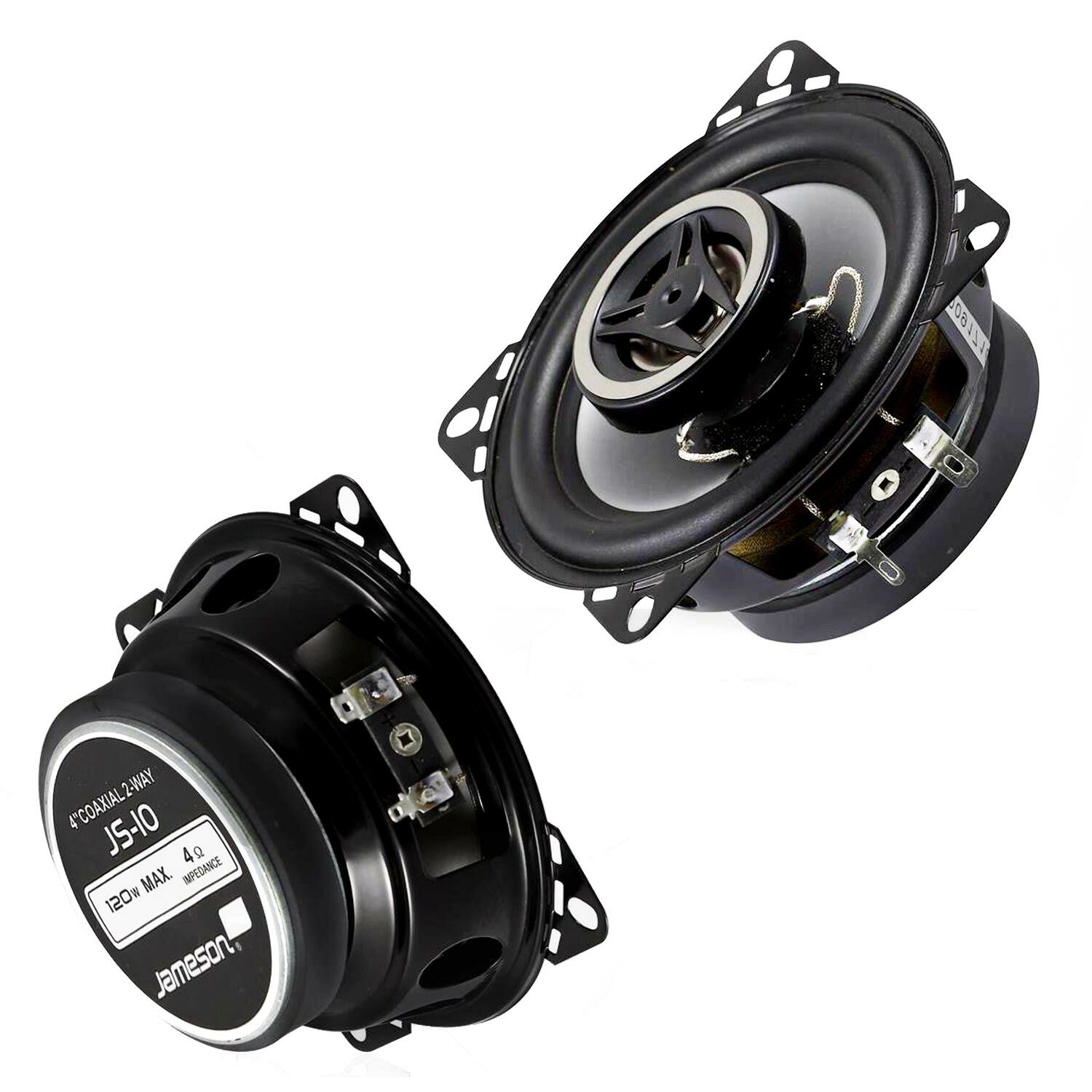 JAMESON JS-10 Oto Hoparlör 10cm 120 Watt Tweeterli 2 Adet