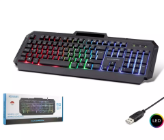 HADRON HDX-2605 Gaming Klavye LED - Siyah