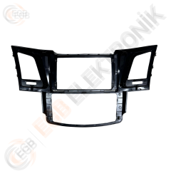 OTO TABLET ÇERÇEVE TOYOTA HILUX M/C 2008-2014 9'' PIANO BLACK TAC-183