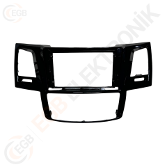 OTO TABLET ÇERÇEVE TOYOTA HILUX M/C 2008-2014 9'' PIANO BLACK TAC-183