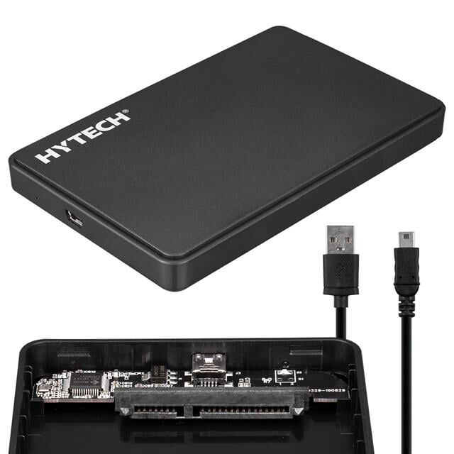 Hytech HY-HDC21 2.5'' USB 2.0 SATA Harici Hard Disk Kutusu Siyah