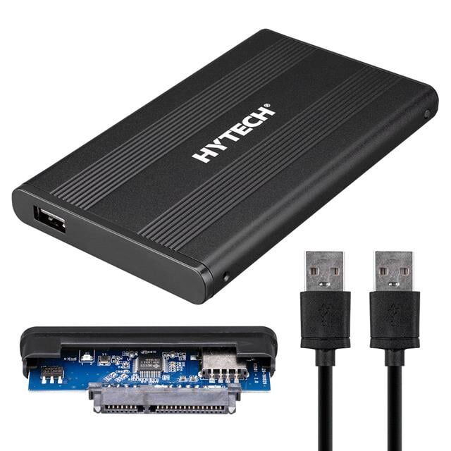 Hytech HY-HDC20 2.5'' USB 2.0 SATA Harici Hard Disk Kutusu Siyah