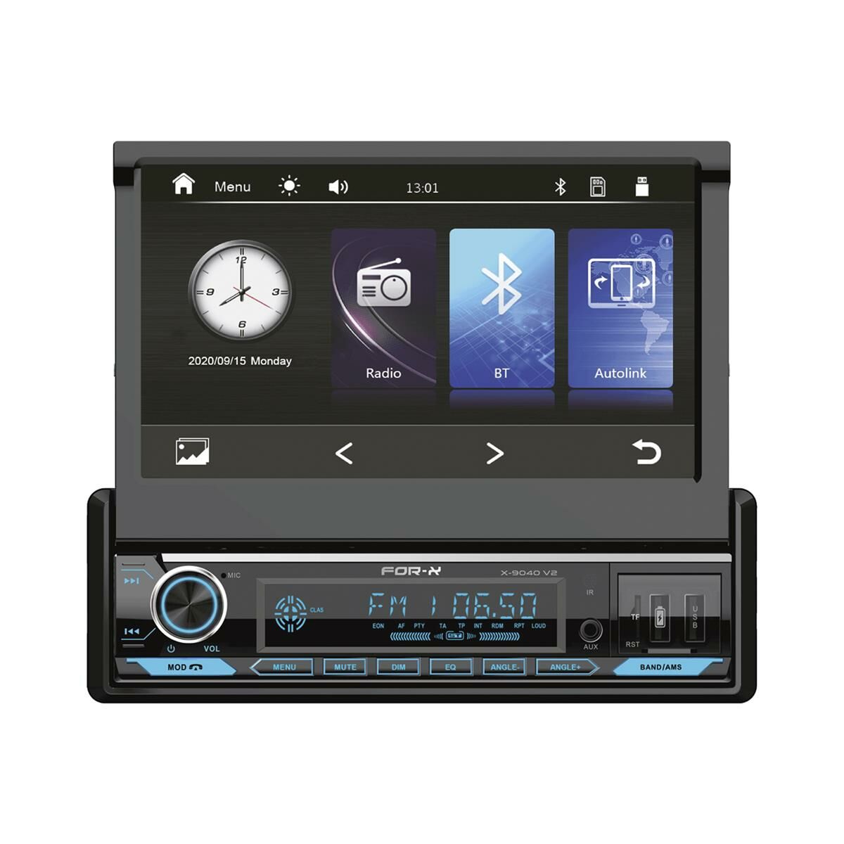 FOR-X X-9040V2 MP5 INDASH TEYP