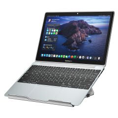 S-link SL-AL11 Gümüş 6 Açılı Katlanabilir Alüminyum Laptop Stand