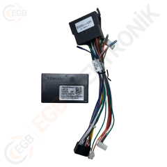 OTO TABLET ÇERÇEVE RENAULT MASTER 3 NISSAN NV400 OPEL MOVANO 2010+ 10.1' SİYAH TAC-342