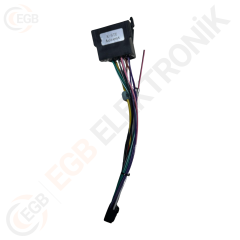 OTO TABLET ÇERÇEVE RENAULT CLIO 2 (DÜŞÜK PAKET) 2005-2014 9'' SİYAH TAC-346