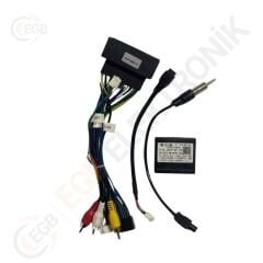 JEEP CHEROKEE 2014-2017 CR099B ÇERÇEVE SİYAH 10,1'' (RS-007)