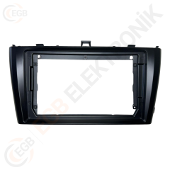 OTO TABLET ÇERÇEVE TOYOTA AVENSİS 2009-2015 9' SİYAH TAC-303