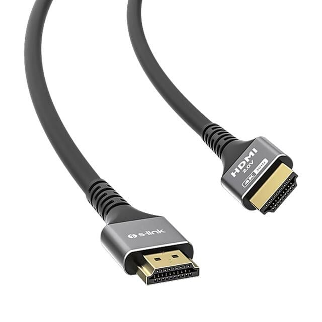 S-Link SLX-HD4K15 15 Metre 4K 30Hz Metal Uçlu HDMI Kablo (V2.0 Uyumlu)