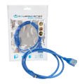 USB 5 PİN ERKEK-USB DİSİ 1 METRE KABLO MAVİ POWERMASTER