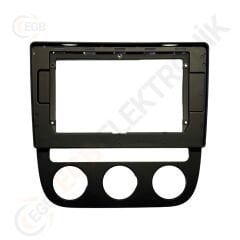 VW Jetta 2006-2010 CR524B ÇERÇEVE SİYAH (Auto AC ) 10,1'' (RS-030)