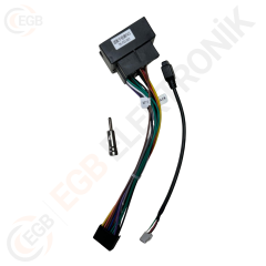 OTO TABLET ÇERÇEVE FORD FOCUS 1998-2005 9' SİYAH TAC-320