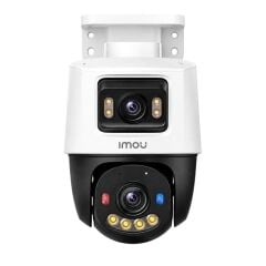 Imou IPC-PS70FP-10M0 Cruiser Dual PS70F Çift Lens (sabit + Pt) Poe İki Yönlü Ses Renkli Gece Görüş 10MP Dome Kamera