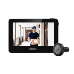 Imou VD1-5M0S VD1 2.4-5 Ghz Dual Bant Wİ-Fİ İki Yönlü Konuşma · Gece Görüş 5 MP Dahili Monitörlü Kapı Dürbünü