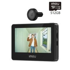Imou VD1-5M0S VD1 2.4-5 Ghz Dual Bant Wİ-Fİ İki Yönlü Konuşma · Gece Görüş 5 MP Dahili Monitörlü Kapı Dürbünü