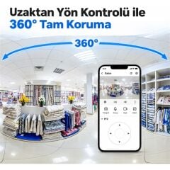 Imou IPC-PS2MP-8X0 Ranger PS2M Poe 2.8mm Lens İki Yönlü Ses Renkli Gece Görüş 4K 8mp Bullet Kamera