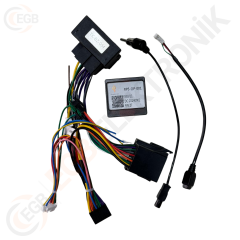 OTO TABLET ÇERÇEVE OPEL CORSA 2020+ 9' PIANO BLACK TAC-299