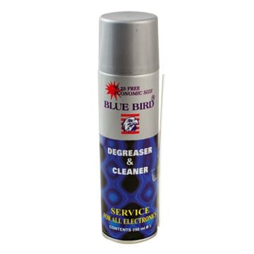 YAĞSIZ SPREY BLUE BIRD DEGREASER CLEANER (BB-251) MAVİ 250 ML