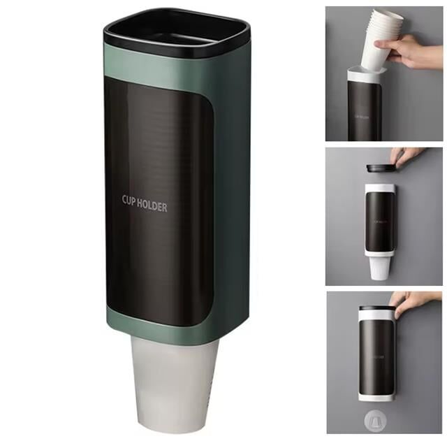 Sunup SN-27109 Kendinden Yapışkanlı Plastik - Karton Bardak Dispenseri