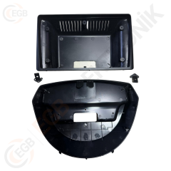 OTO TABLET ÇERÇEVE RENAULT CLIO 2 2005-2014 9'' SİYAH TAC-349