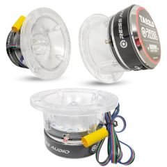 REISS AUDIO RS-TA92LD Tweeter Bullet 12cm 600 Watt Rgb Ledli 1 Adet