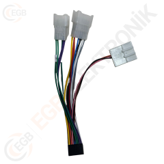OTO TABLET ÇERÇEVE TOYOTA AVENSİS 2002-2008 9' GÜMÜŞ TAC-306