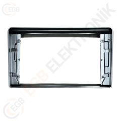 OTO TABLET ÇERÇEVE TOYOTA AVENSİS 2002-2008 9' GÜMÜŞ TAC-306