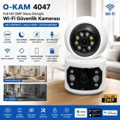 O-KAM-4047 2MP MASA ÜSTÜ ÇİFT KAMERA