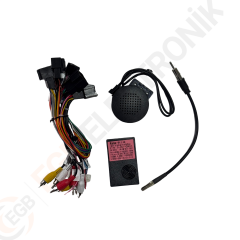 CHEVROLET CAPTIVA 2008-2012 CR334B ÇERÇEVE SİYAH 9,7'' TESLA (RS-063)