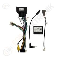 Citroen C5 Aircross 2019- CR236B ÇERÇEVE SİYAH 9' (RS-044)